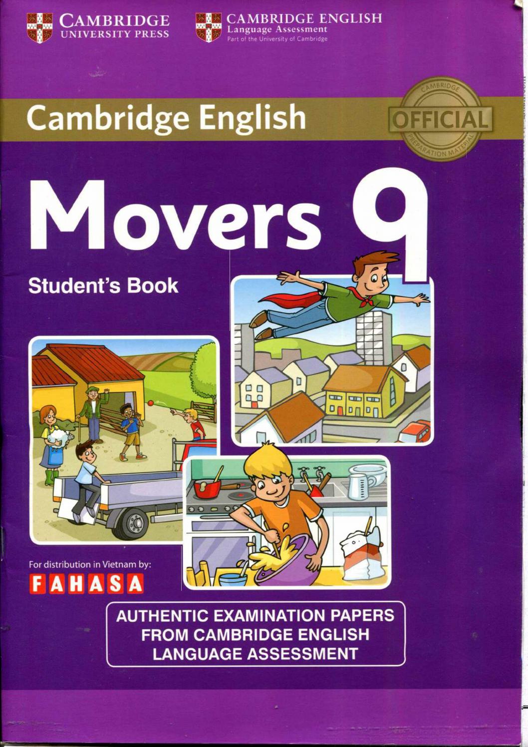 Bộ sách tiếng Anh Cambridge English Movers 9