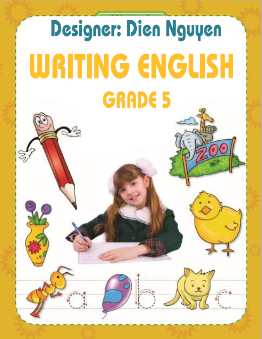 Sách luyện viết tiếng Anh cho học sinh lớp 5